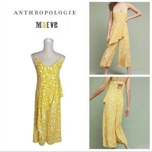 Maeve Yellow Floral Jumpsuit